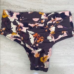 Sea Angel floral bikini high waist bottom L